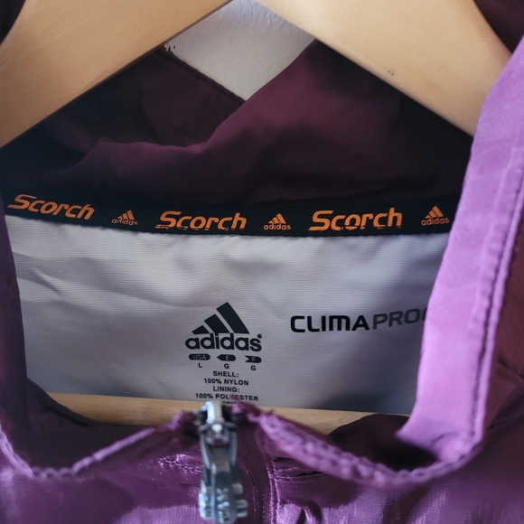 Adidas Scorch Clima Proof Mississippi State Pullover Windbreaker Size Large - Picture 4 of 4